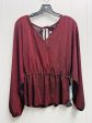 Top Long Sleeve By blue sol In Red, Size: S on Sale