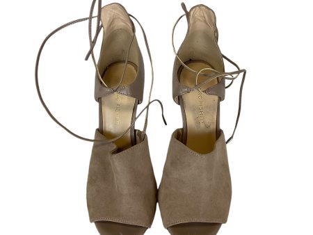 Sandals Heels Stiletto By Marc Fisher In Tan, Size: 6.5 Online Hot Sale