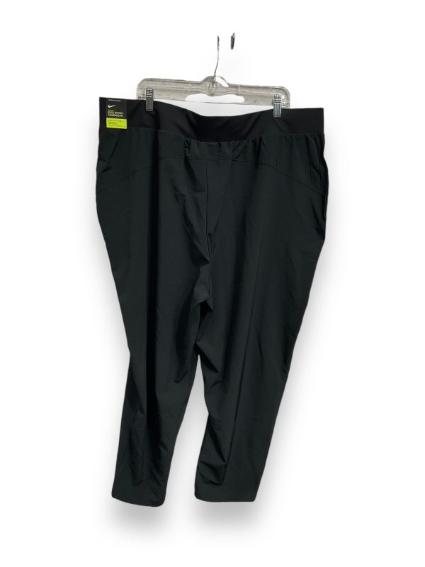 Athletic Pants By Nike Apparel In Black, Size: 2x Fashion