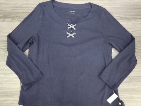 Blue Top Long Sleeve Talbots, Size Xl Online Hot Sale