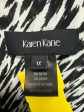 Top Long Sleeve By Karen Kane In Zebra Print, Size: 1x Supply