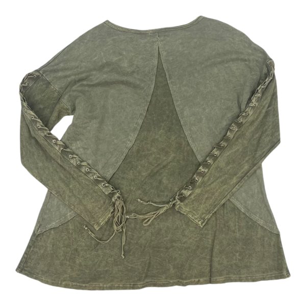 Top Ls By T Party In Green, Size:M Cheap