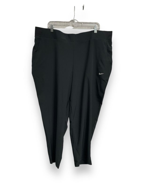 Athletic Pants By Nike Apparel In Black, Size: 2x Fashion