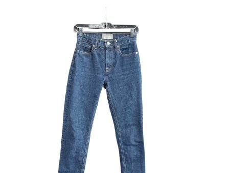 Jeans Skinny By Everlane In Denim, Size: 0 Hot on Sale