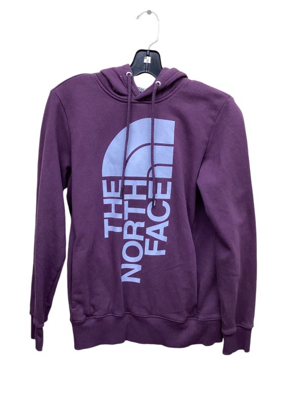 Sweatshirt Hoodie By The North Face In Purple, Size: S Online now