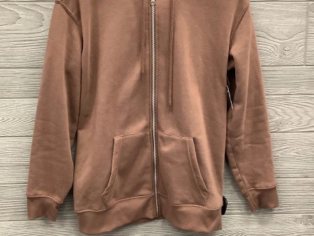 Sweatshirt Hoodie By Ultra Flirt In Brown, Size: S Fashion