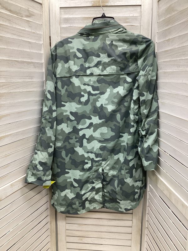 Jacket Windbreaker By New Directions In Camouflage Print, Size: S Sale