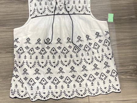 Black & White Tank Top Talbots, Size 3x Hot on Sale