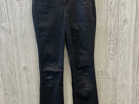 Jeans Boot Cut By Lee In Black Denim, Size: 4 Supply