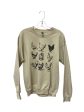 Sweatshirt Crewneck By Gildan In Tan, Size: S Online Sale