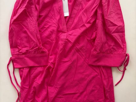 Top Long Sleeve By Loft In Pink, Size: M Discount