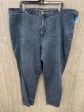 Jeans Straight By Terra & Sky In Blue Denim, Size: 20 Sale