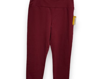 Pants Leggings By Clothes Mentor In Red, Size: Xl Online