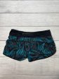 Athletic Shorts By Lululemon In Black Blue, Size: M Online