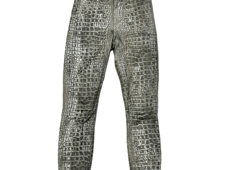 Jeans Skinny By L Agence In Snakeskin Print, Size: 0 For Cheap