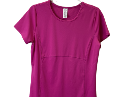 Athletic Top Short Sleeve By Rbx In Pink, Size: M Discount