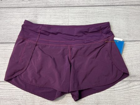 Athletic Shorts By Lululemon In Purple, Size: S Fashion