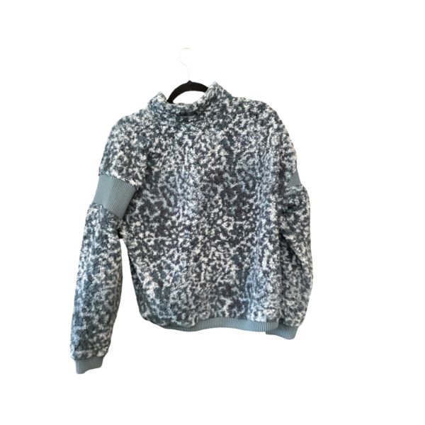 Jacket Faux Fur & Sherpa By Joy Lab In Blue, Size: S Hot on Sale