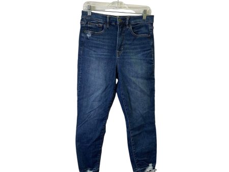 Jeans Skinny By Gap In Blue Denim, Size:8P Online Sale