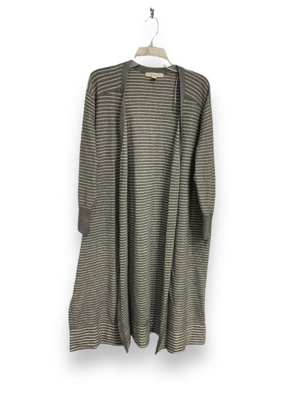 Cardigan By Sejour In Grey, Size: 1x For Discount