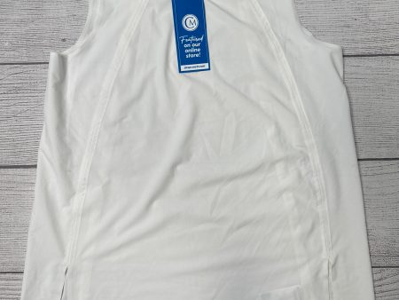 Athletic Tank Top By Athleta In White, Size: S For Discount