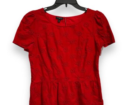 Top Short Sleeve By Talbots In Red, Size: S Online now