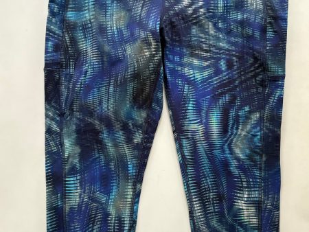 Athletic Leggings By Lululemon In Blue, Size: Xl For Sale