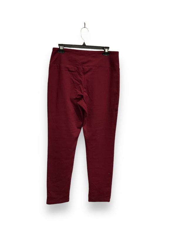 Pants Leggings By Clothes Mentor In Red, Size: Xl Online