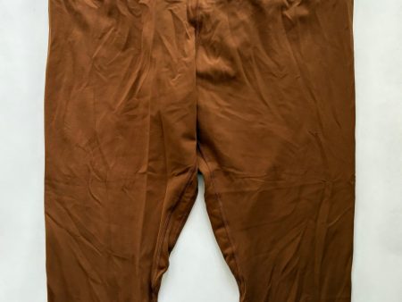 Athletic Leggings By Lululemon In Rust, Size: 1x Online