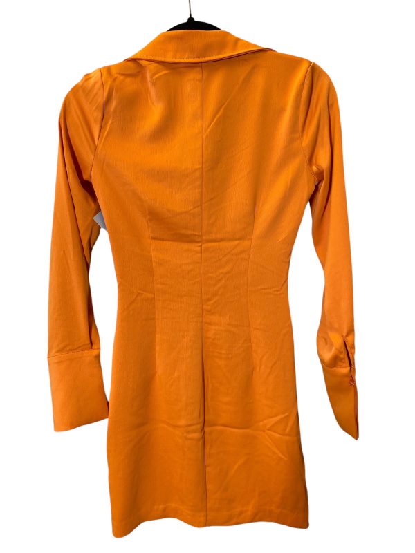 Dress Casual Short By H&m In Orange, Size: Xs Online Hot Sale