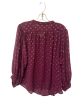 Top Long Sleeve By Anthropologie In Purple, Size: Xl Supply