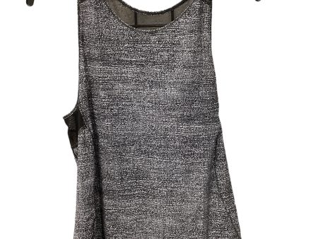 Athletic Top Short Sleeve By Lululemon In Grey, Size: S Cheap