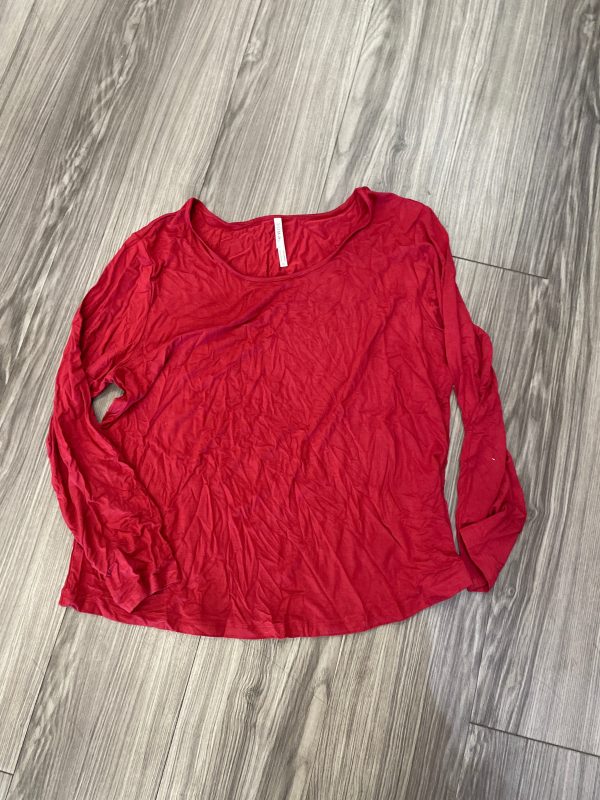 Red Top Long Sleeve Soma, Size Xl Fashion