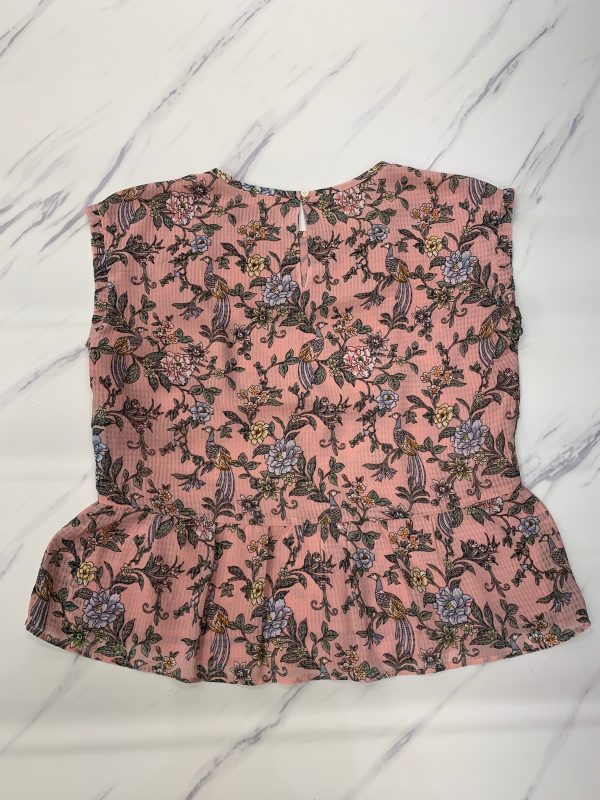 Top Short Sleeve By Loft In Pink, Size: S Supply