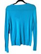 Sweater Cardigan By Ann Taylor In Aqua, Size: M Cheap