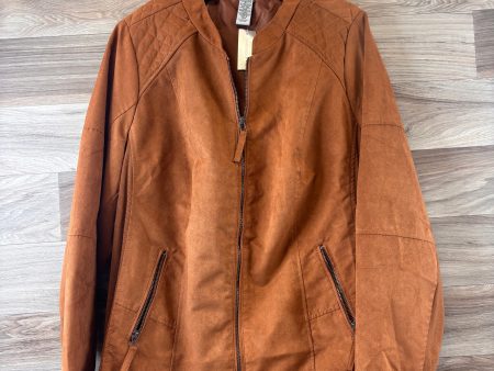 Jacket Other By Catherines In Brown, Size: 1x Supply