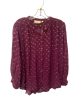 Top Long Sleeve By Anthropologie In Purple, Size: Xl Supply