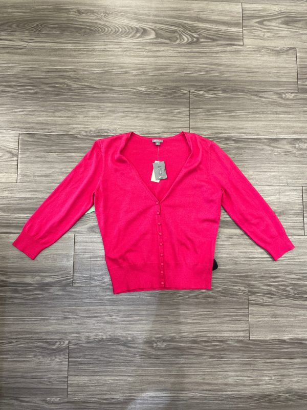 Pink Cardigan Ann Taylor, Size M on Sale