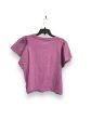 Top Short Sleeve Basic By Old Navy In Purple, Size: Xl Online Hot Sale