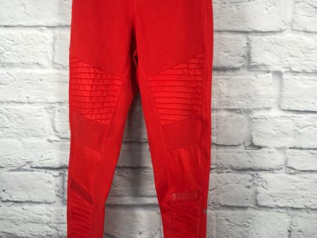 Athletic Leggings By Alo In Orange, Size: S Fashion