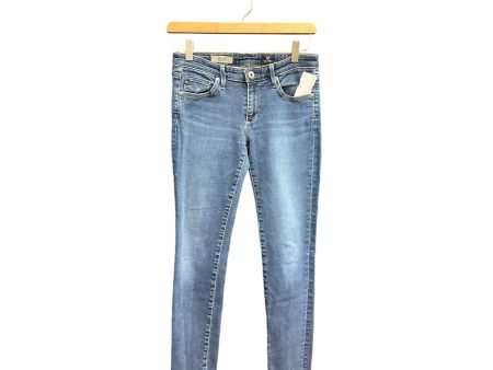 Jeans Skinny By Adriano Goldschmied In Blue Denim, Size: 2 Online