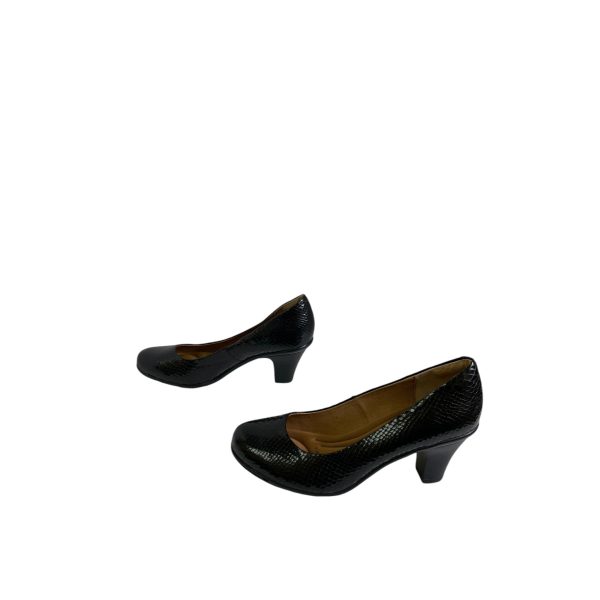 Shoes Heels Block By Sofft In Black, Size:8.5 Supply