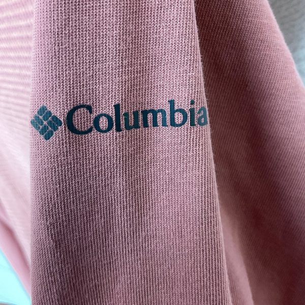 Sweatshirt Hoodie By Columbia In Pink, Size: S Supply