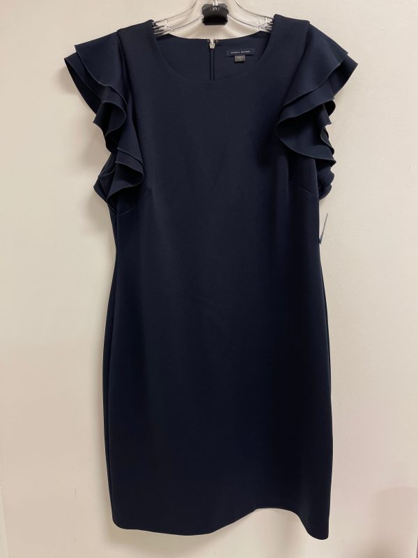 Dress Casual Midi By Tommy Hilfiger In Navy, Size: Xl Discount