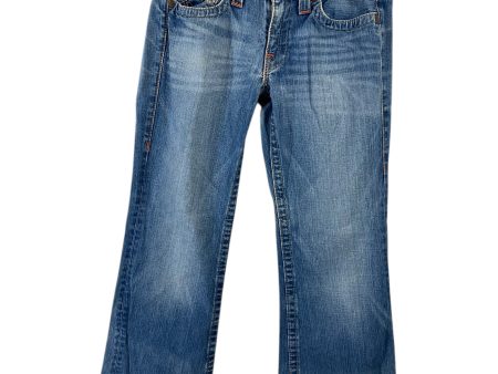 Jeans Boot Cut By True Religion In Blue Denim, Size: 31 For Discount