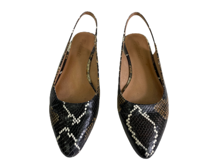 Shoes Flats By Madewell In Animal Print, Size: 7.5 Fashion