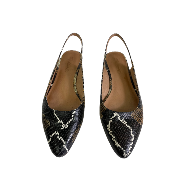 Shoes Flats By Madewell In Animal Print, Size: 7.5 Fashion