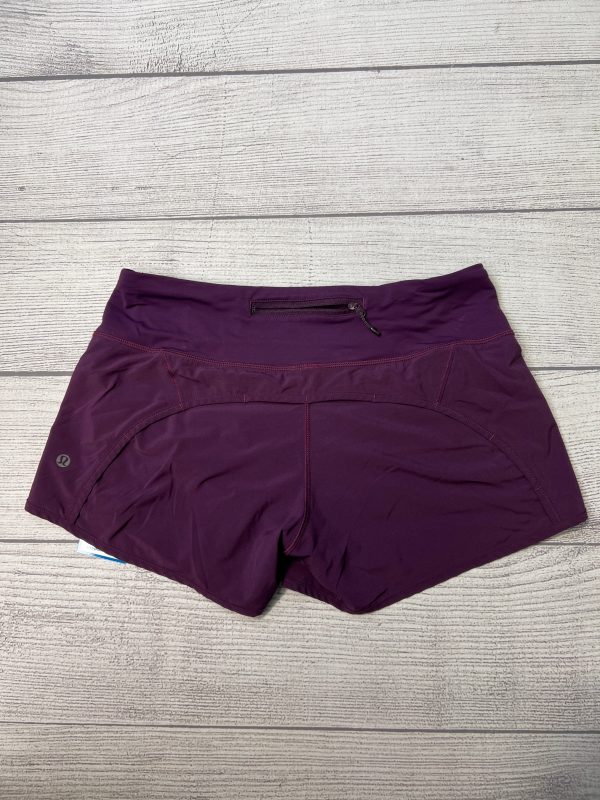 Athletic Shorts By Lululemon In Purple, Size: S Fashion