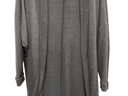 Cardigan By Clothes Mentor In Grey, Size: Xl For Discount