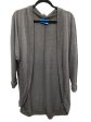 Cardigan By Clothes Mentor In Grey, Size: Xl For Discount